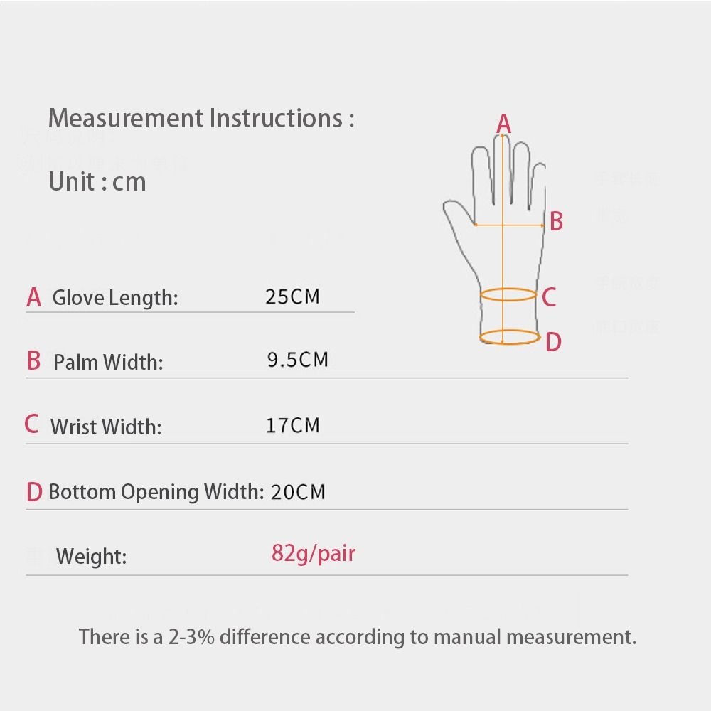 Touch Screen Windproof Cold Gloves Fleece Cold Weather Gloves  Riding Skiing Motorcycle
