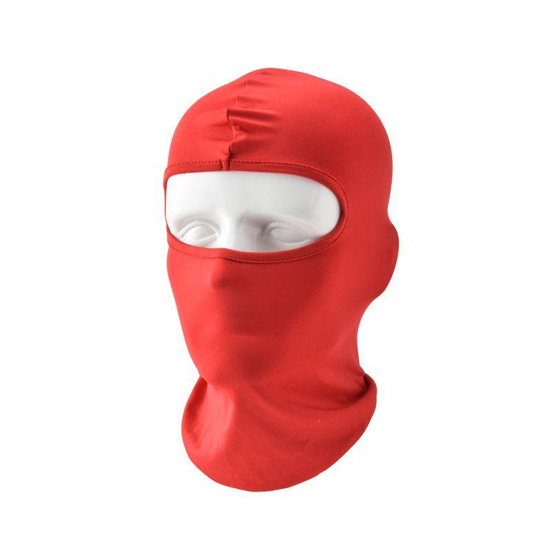 Outdoor Cycling & Motorcycle Protective Sun Mask - Single-Hole Headgear Hat