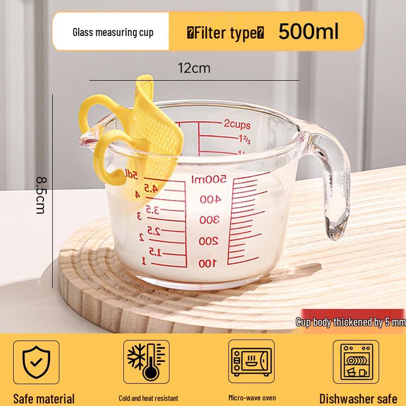 ZISIZ Glass Measuring Cup