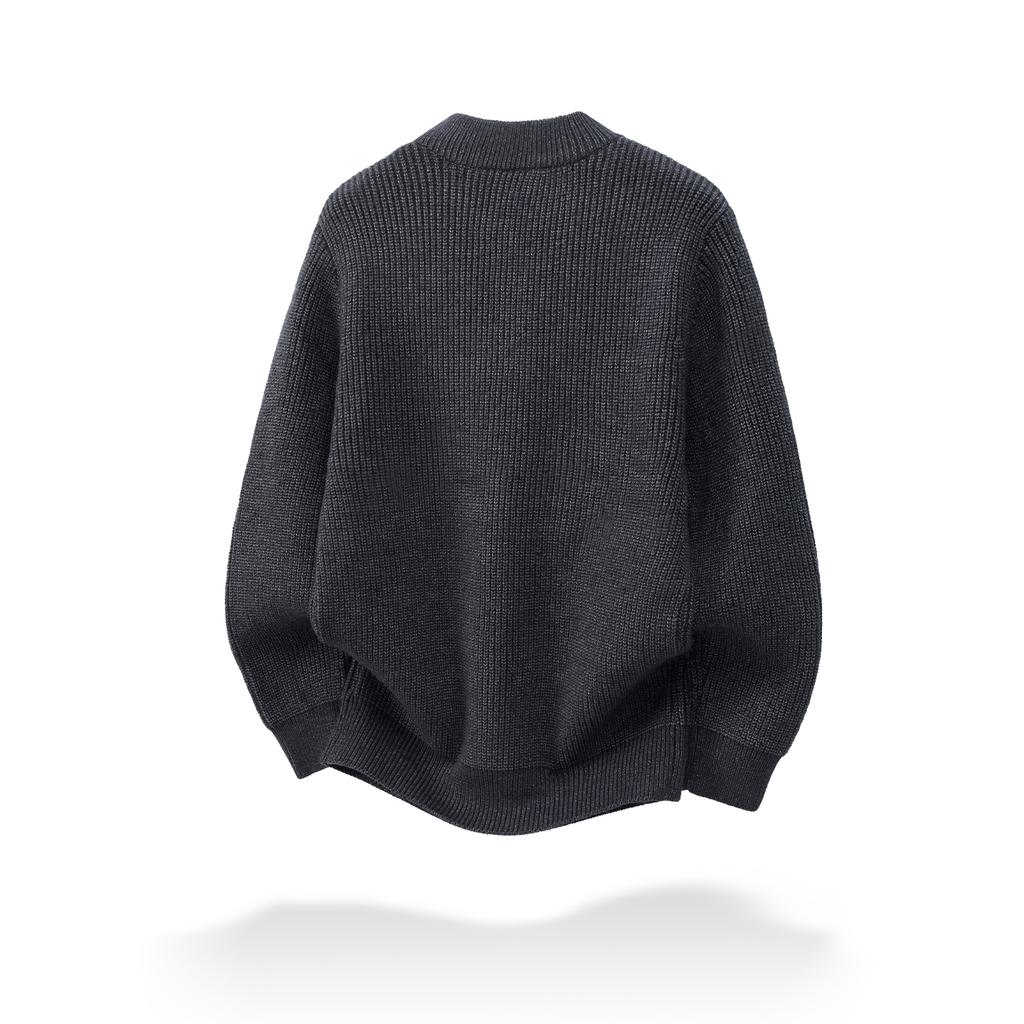 L-8XL Svetr Cardigan Bunda Pánský Jaro Podzim Volný Ležérní Pletený Svetr Pánský Svetr
