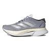 adidas Scarpe da ginnastica da donna Adizero Boston 12 Argento Viola Bianco Grigio Nuvola Bianco Argento Alba HQ2170