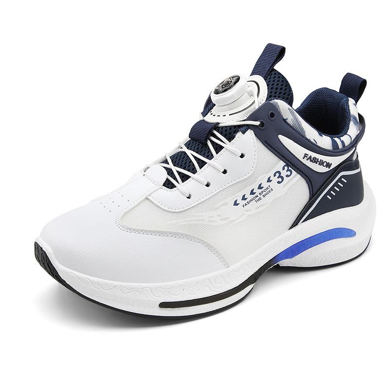 

Мужская обувь вращающаяся пряжка спортивная обувь мужская обувь для бега лето новая сетчатая дышащая удобная толстая подошва износостойкая повседневная обувь 44