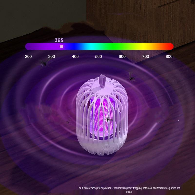 Indoor/Outdoor Electric Purple Light Mosquito Killer and Repellent Lamp