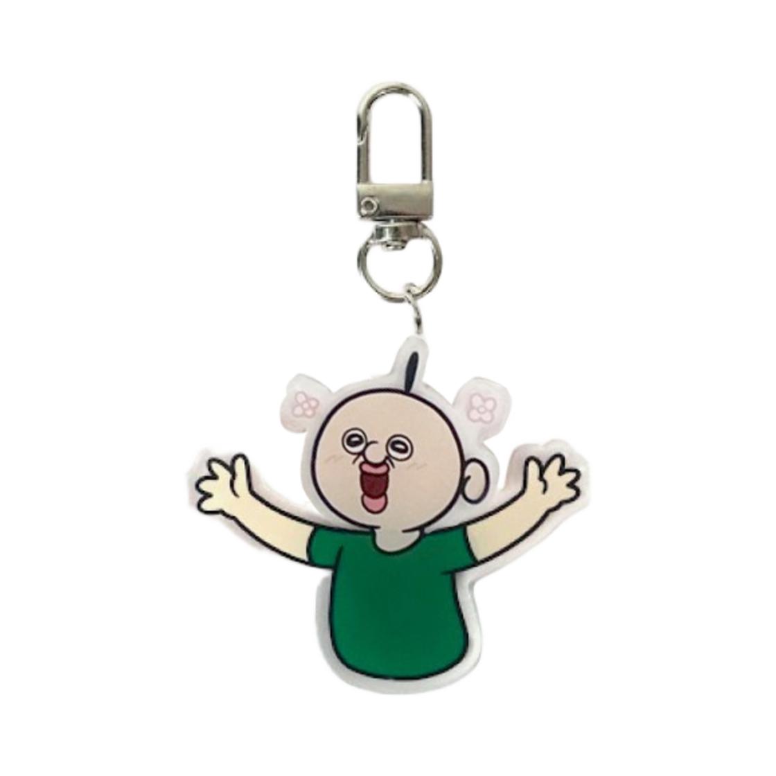 Bbangbbang Okjiyam Acrylic Keyring ONE SIZE