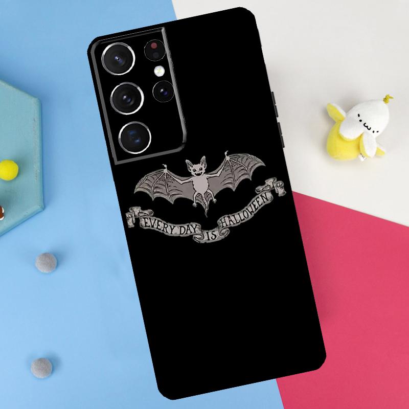 Goth Vampire Bat Gothic Back Case For Samsung Galaxy S26 S25 S24 S21 S22 S20 Ultra S10 Plus S23 FE S25 FE Soft Cover