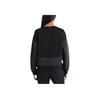 Timberland Solid Color Casual Loose Fleece Pullover Sweatshirt Women Tops Black A5X3H-001