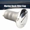 316 Stainless Steel Fuel Tank Filler 1.5inch Deck Filler Gas Fuel Cap Marine Deck Fill  Boat Use
