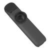 Kazoo Flute ABS Flute Musical Wind Instrument with Diaphragm for Playing Performance Black