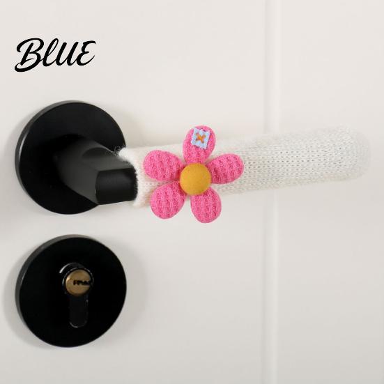 Protective Sleeves for Table Legs Knitted Doorknob Covers, Thick Anti‑Slip Furniture Feet Protector Sleeves, Door Handle Silent Leg Protectors