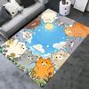 Animal Chair Mat Office Carpet Oversized Rug for Home Decor, Sofa Carpet, Desk Mat, Gift Idea for Cat Lovers, Suitable for Bedroom, Living Room