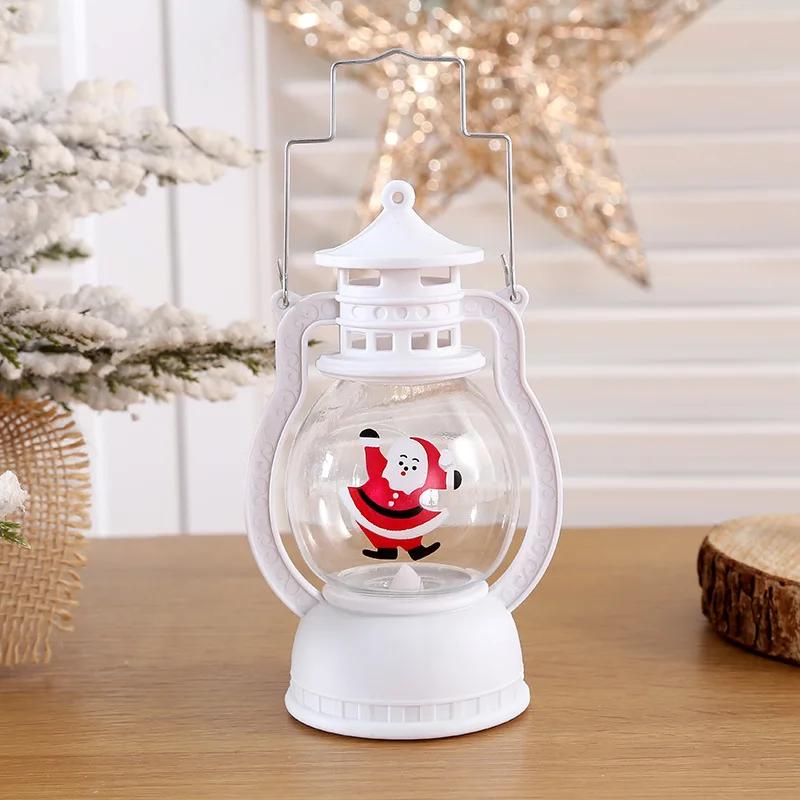2026 Christmas Ornaments LED Lantern Light Santa Claus Merry Christmas Decorations for Home Xmas Santa for Baby New Year Gift