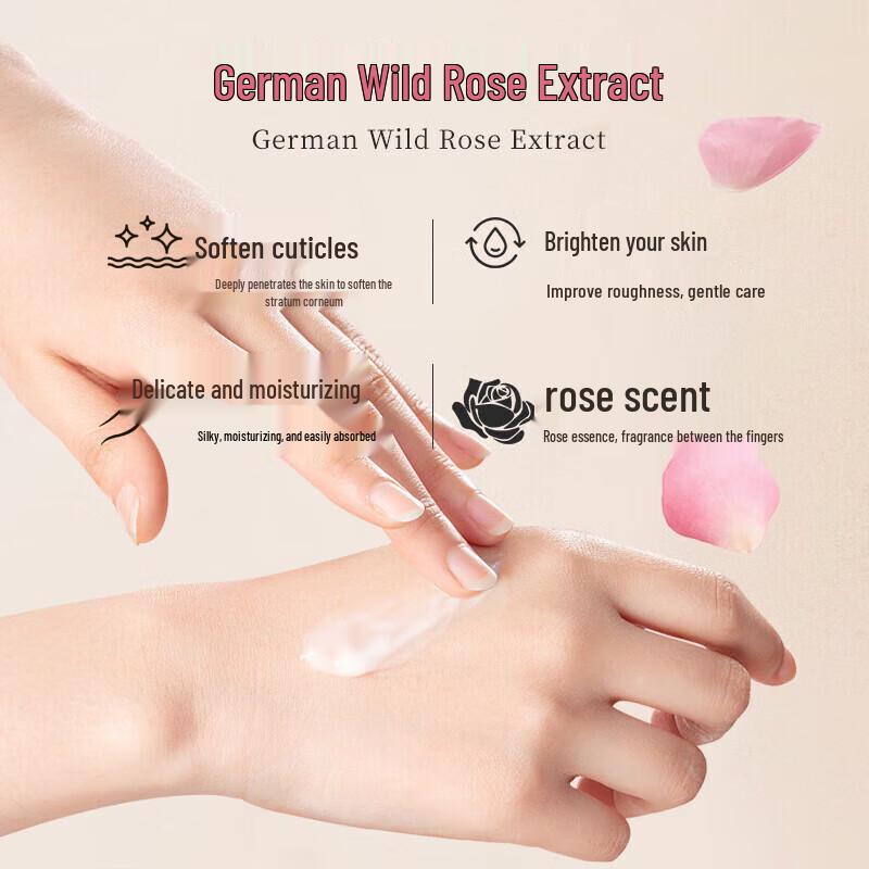 HERBACIN German Chamomile Rose Hand Cream Set