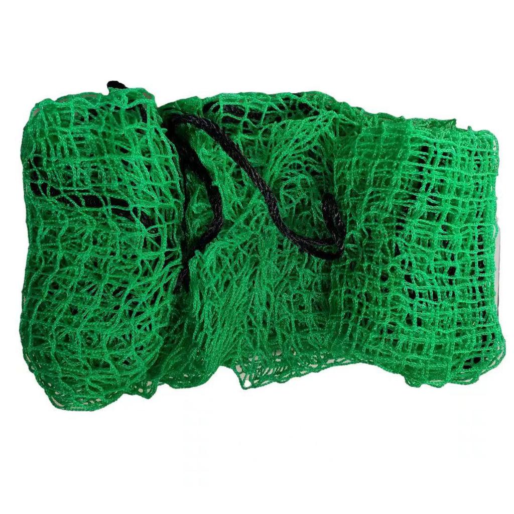 Indoor/Outdoor Golf Practice Net: Knotless, Green Enclosure for Golf and Baseball