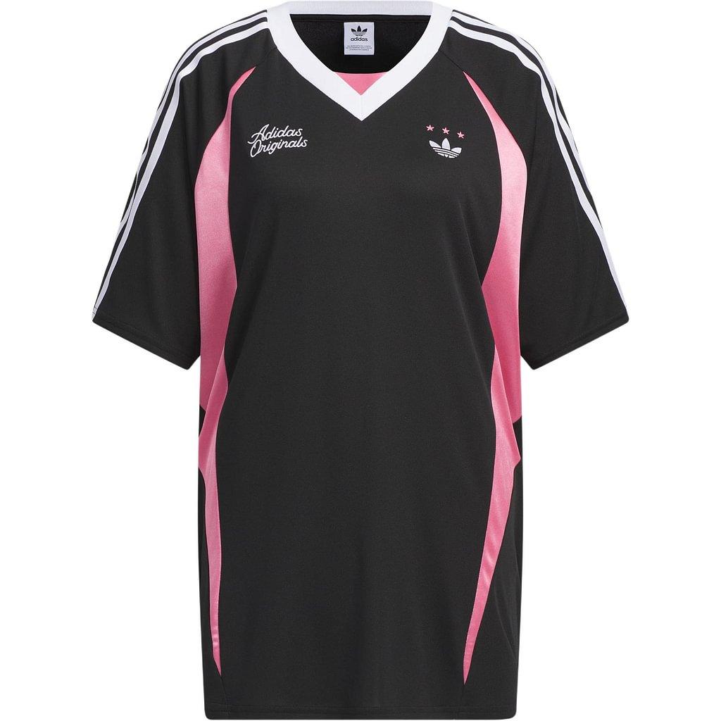 adidas originals Oversized Jersey Short Sleeve T-shirt Black JD1132 L