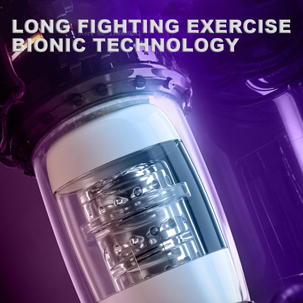 Automatický mužský silikonový vaginální rotační pohárek na masturbátor Skutečná kočička výstřik kapsa pro dospělé pro muže hračka na mastubaci sexuální stroje