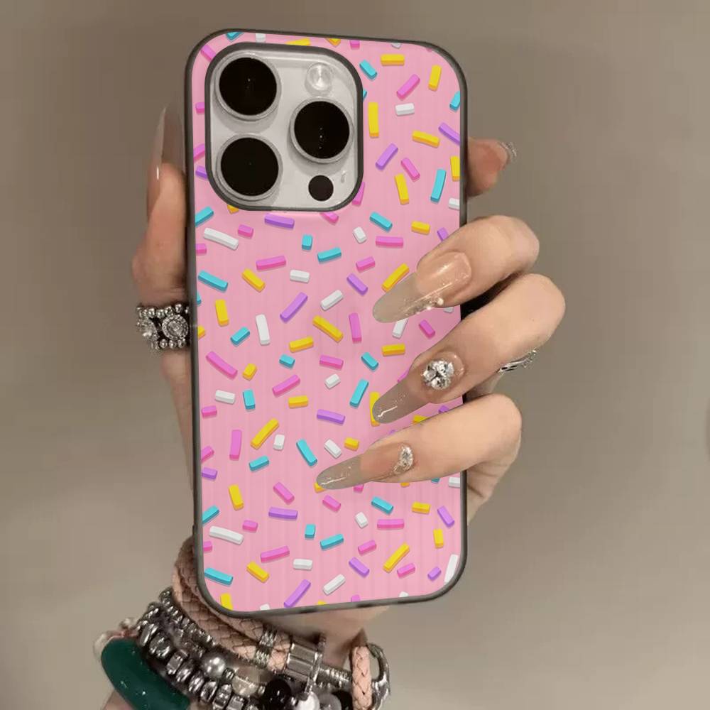 Cute G-Gabbys D-Dollhouses Soft Corrugated Phone Case For IPhone 11 12 13 14 15 16 17 Pro Max Plus Pro Shockproof Cover