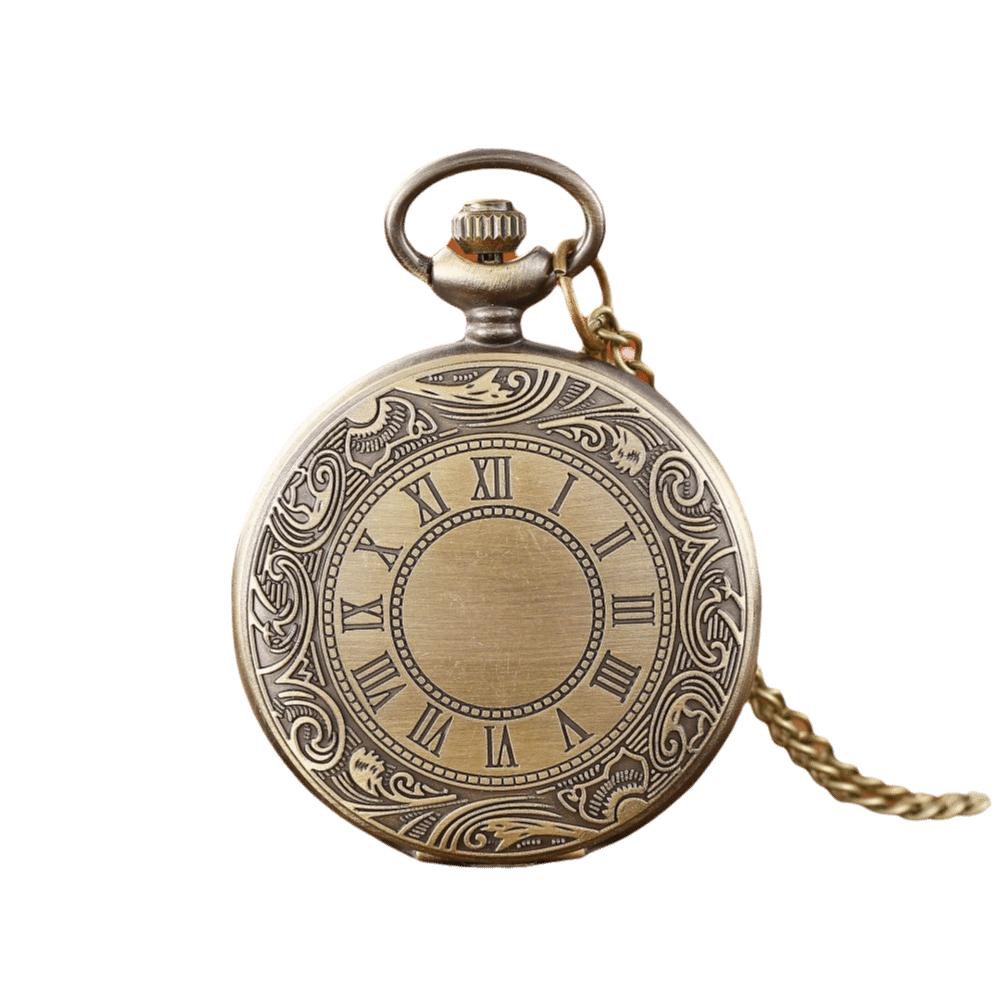 Steampunk Pocket Watch Quartz Movement Pocket Watch Pendant Chain Watches Best Gift