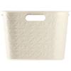 Laundry Basket - - Softex - 45L - Recycled Plastic - 59 X 39 X 27 Cm - Off-White