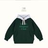  Olivan  OverfiT Kangaroo PockeT Hooded T shirT  Green 