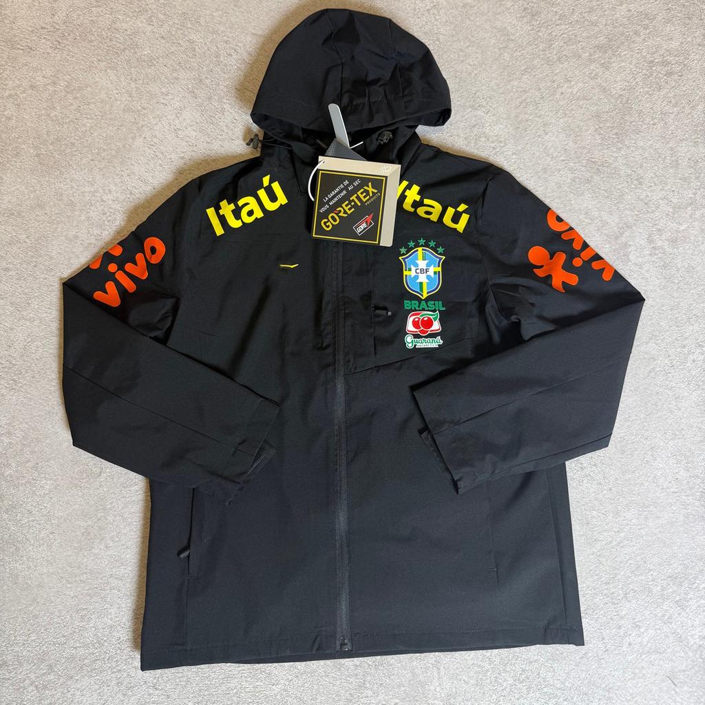 Nema Has the Same Brazilian Trench Coat, Football Jersey, Jacket, Windproof and Waterproof Sports Football Training Jersey.