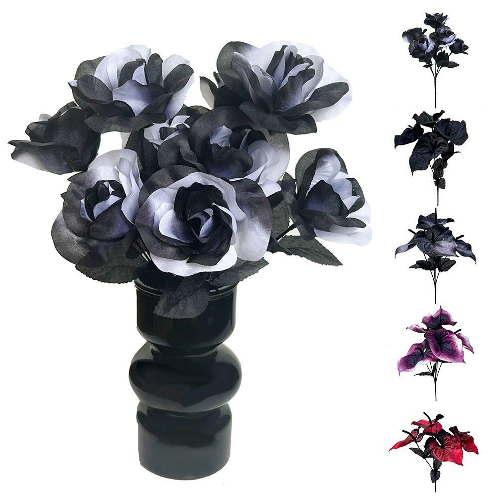 Silk Calla Lily Artificial Flower Multicolor Faux Red Palm Creative Fake Flower  Home Decoration