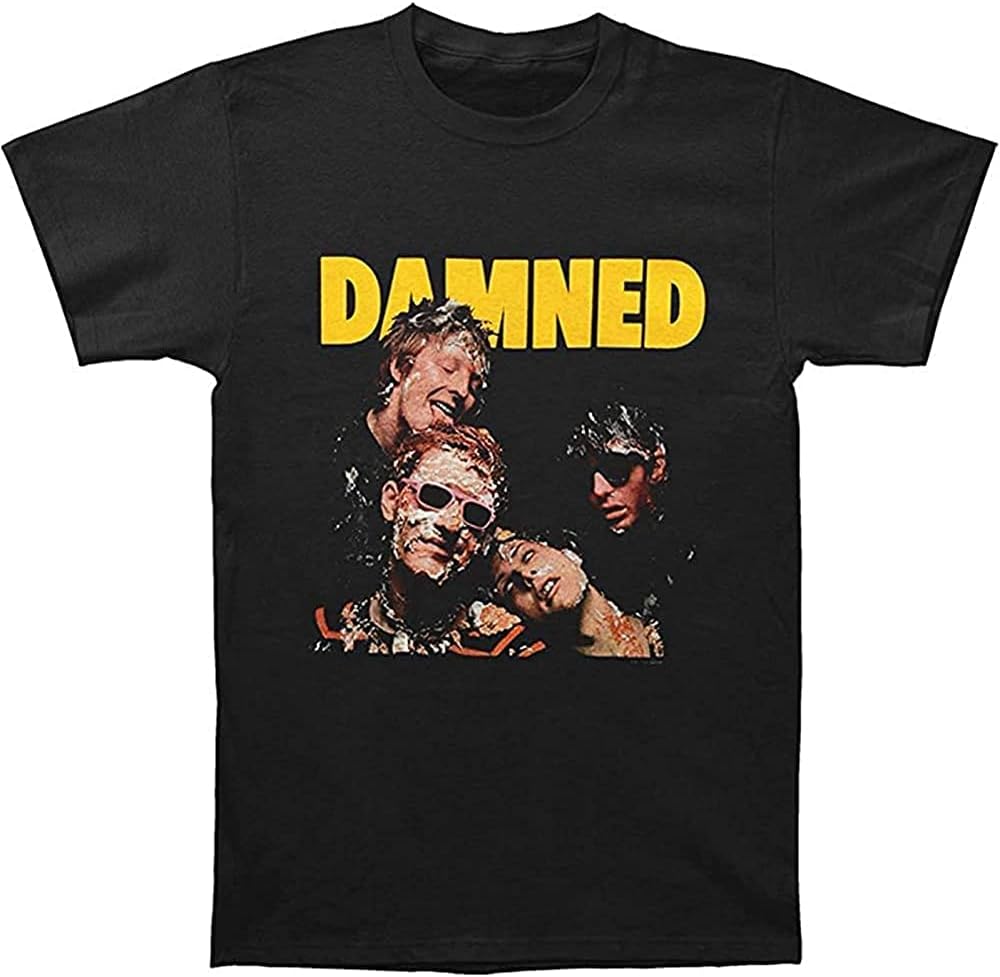 Men s The Damned Damned Damned Damned Men T Shirt Black XXL
