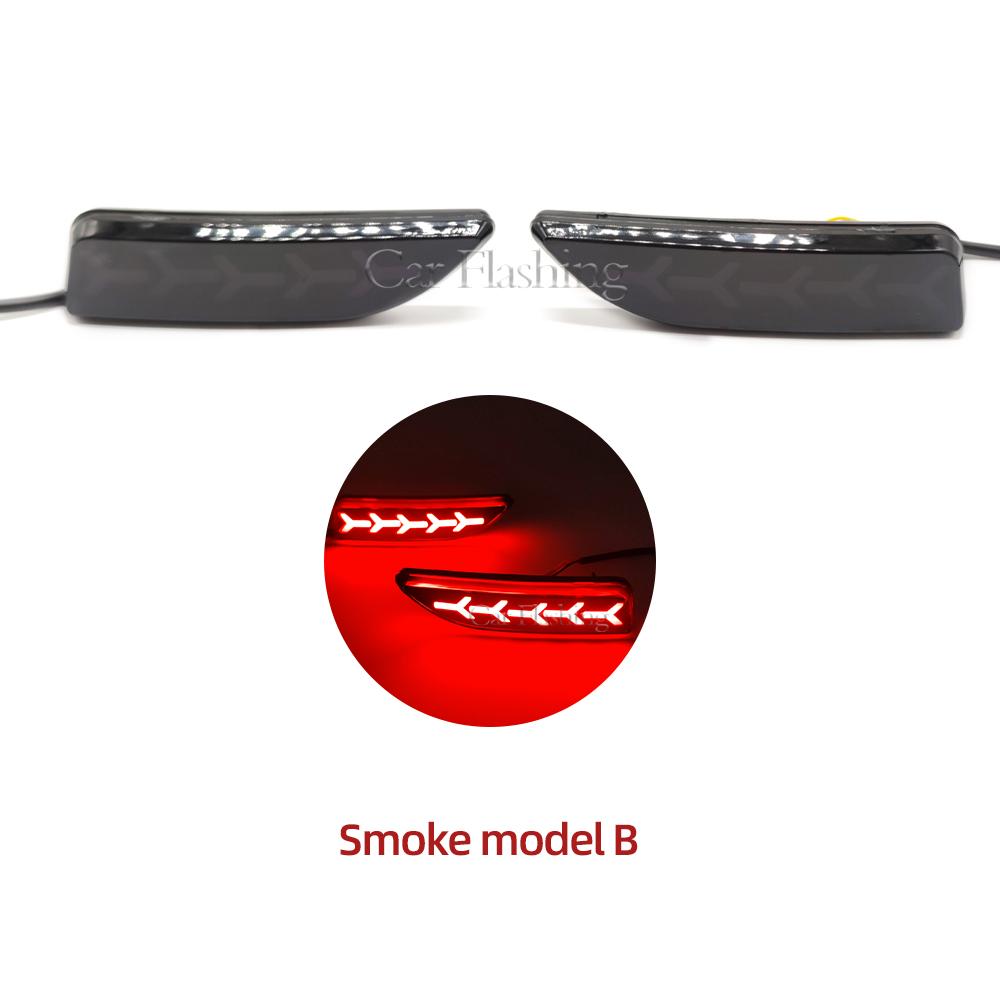 Car Rear Bumper Reflector Light For Toyota Corolla 2011 2012 2013 For Lexus CT200h Sequential Turn Signal Brake Lamp