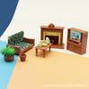 Play House Toy Simulation Mini Furniture Full Set Kitchen Doll House Miniature Food Play Scene Ornament Girl Model