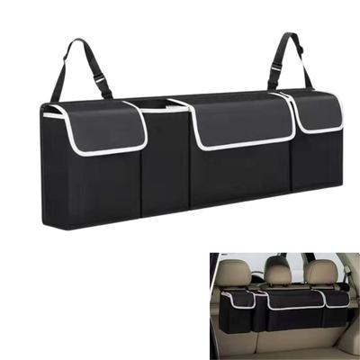 HAPPY SUGAR Car Trunk Storage Storage Storage Large Easy Car Car Accessories Bag, Case, Pockets, Foldable, Capacity, Installation, Organizer,