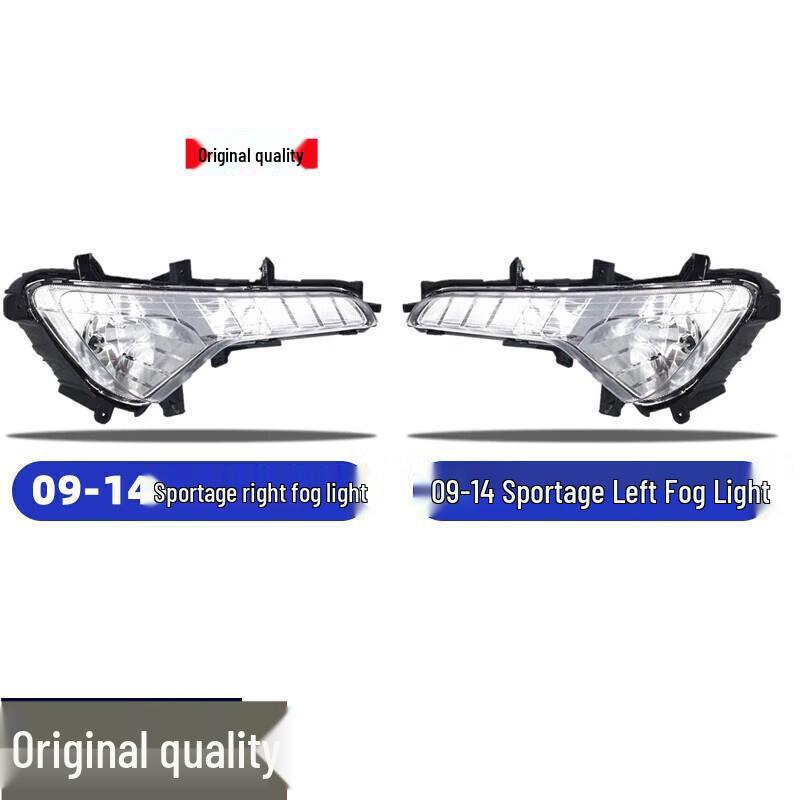 Fog Lights & Daytime Running Lights Assembly for Kia Sportage (2009-2020) - Compatible with Older and Front Bumper Models Passenger s Side Right + Single