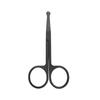 Hair Electric Brushes for Hair Trimmers Healths Trimmer for Nose Safety Scissors Steel Removal Round Black Stainless Shaving Men