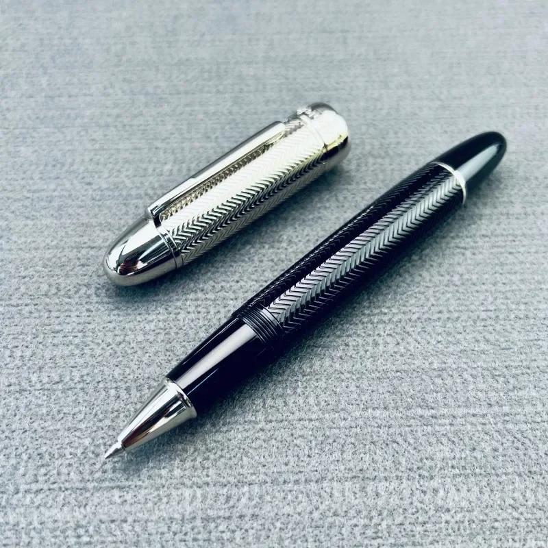 

Montefiore German Engineered Brass gel Pen with Schmidt Black Refill 0.5 0.6mm Tip Luxury Rollerball Pen Office Stationery Gift