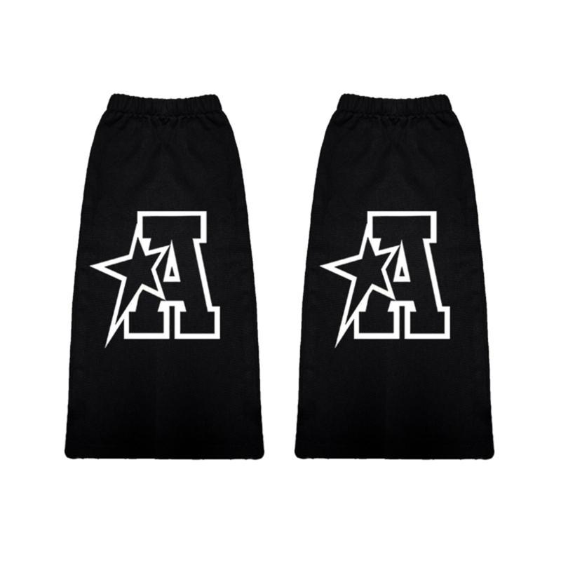 Women's Flared Leg Warmers Girls 80s Harajuku Punk Knee Highs Leg Socks Preppy Stockings Gotik Clothes Streetwears