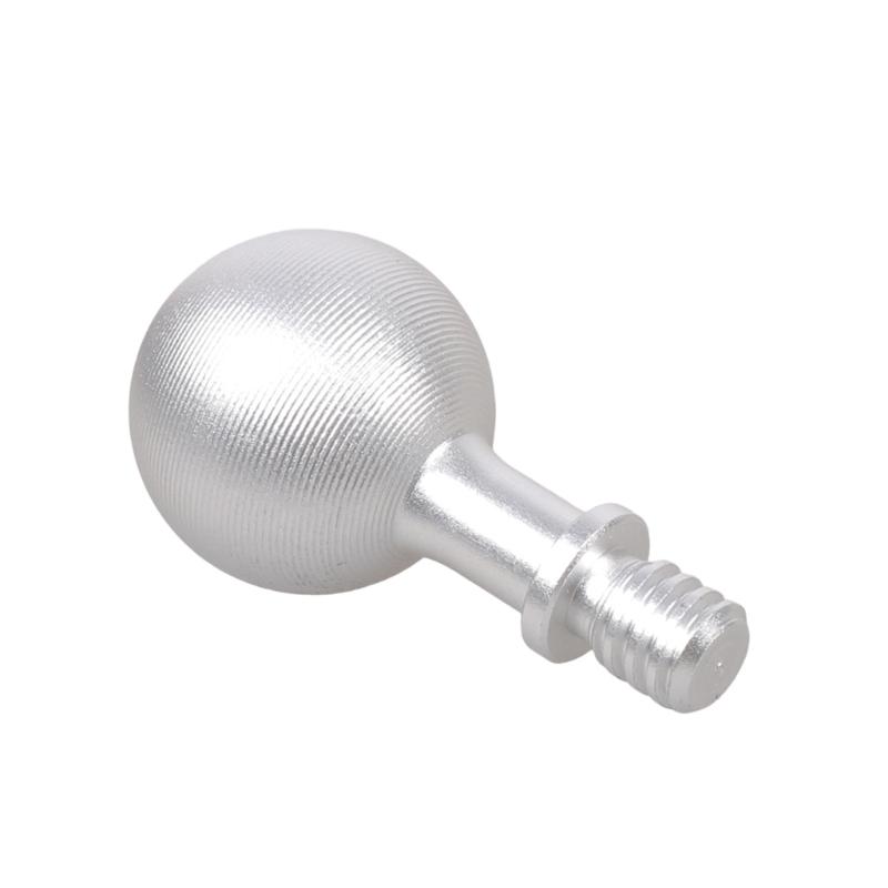 Universelle 17mm Kugelgelenkadapter mit 1/4 Innengewinde Aluminium Kompatibel für Fotografie-Montagesysteme