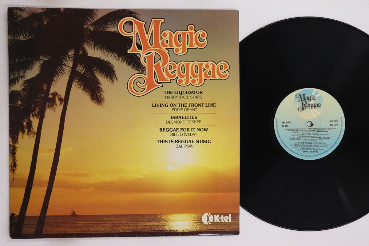 

LP Record VARIOUS - Magic Reggae NE1074 K-TEL 1980 UK Reggae, Ska & Dub Used