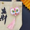Awakened Lion Lion Dance Tassels Pendant Chinese Style New Year Zodiac Plush Doll  Children