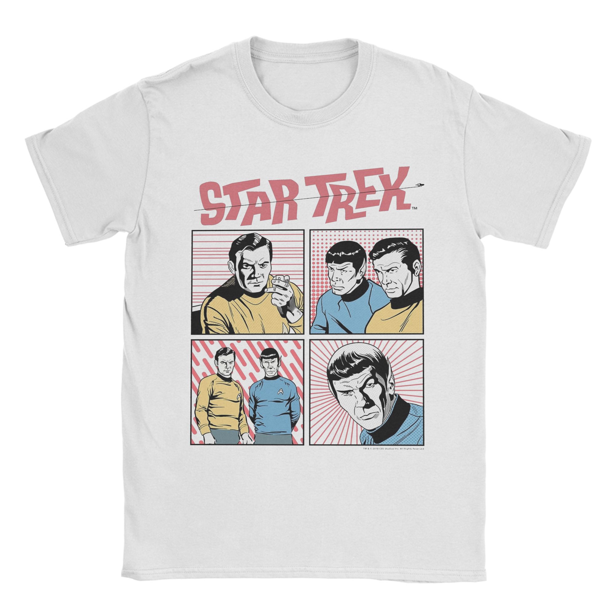 

Aesthetic Stars Treks Vulcan Massage Vintage T-Shirt Men Cotton Short Sleeve O-neck Summer Top Tee 4XL