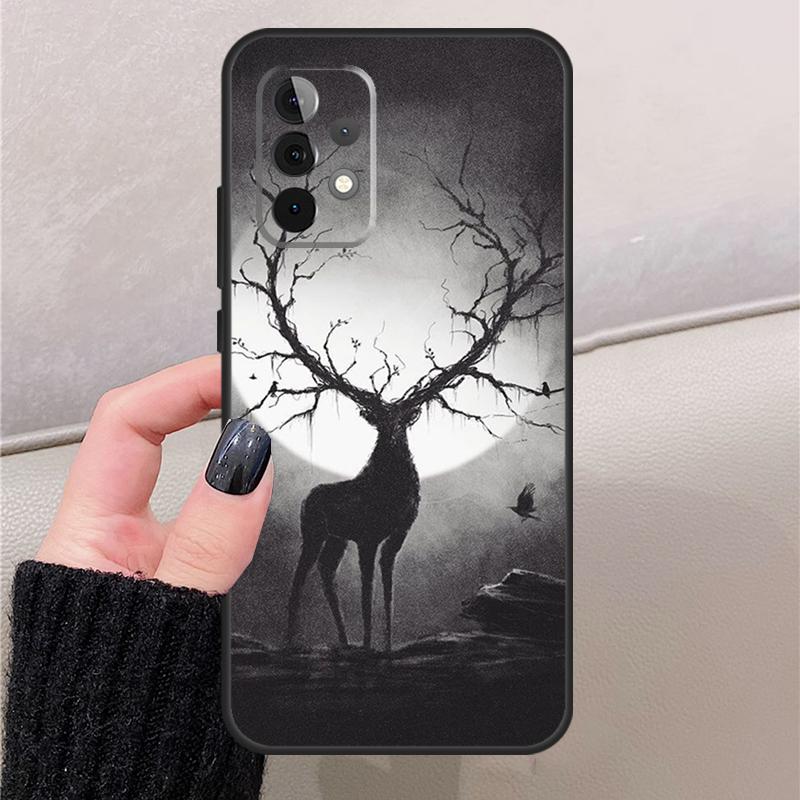 Deer For Samsung Galaxy A57 A37 A17 A52 A32 A12 A13 A33 A53 A54 A14 A15 A16 A36 A56 A35 A55 Case