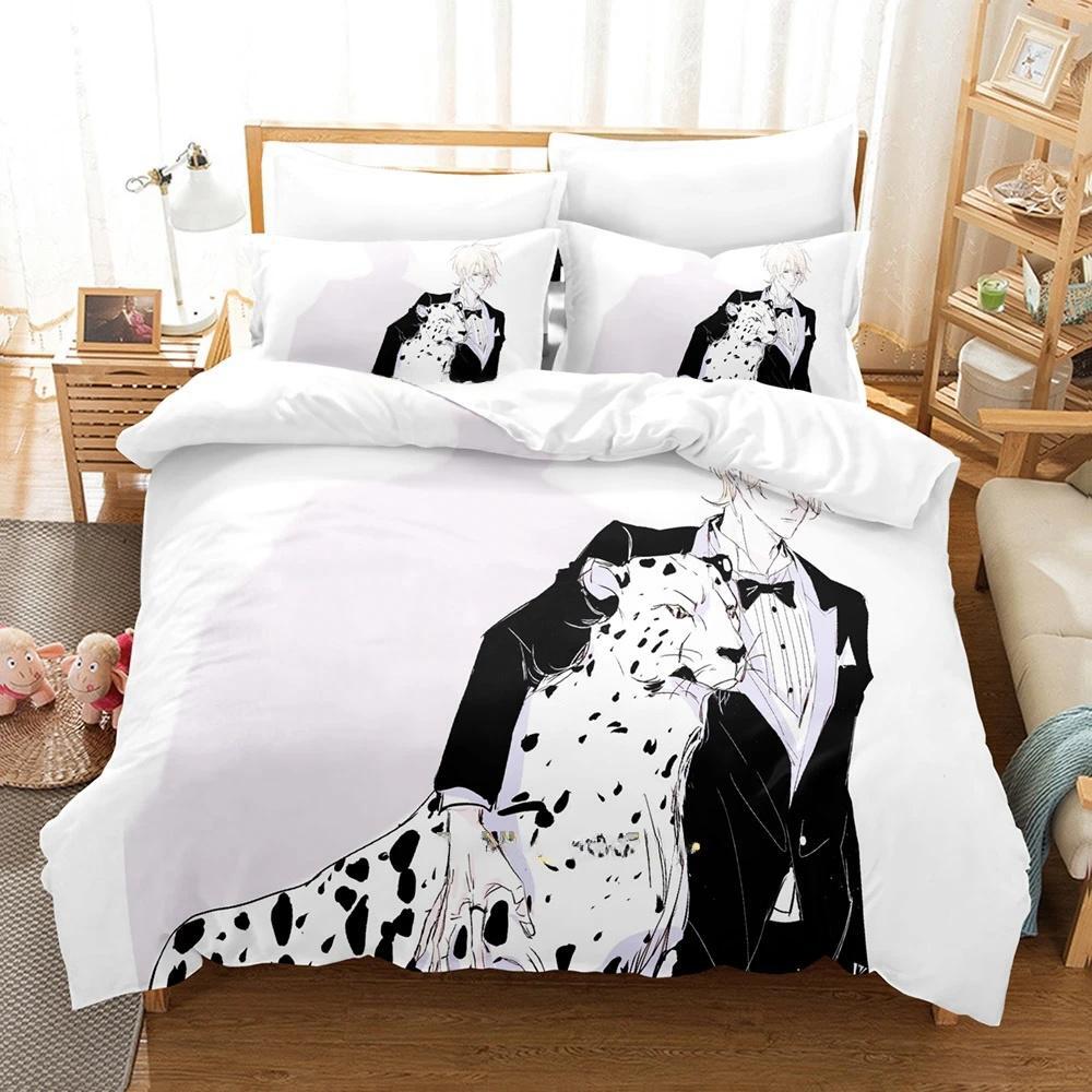3D Druck Anime Banana Fish Bettwäsche Set Einzelbett Twin Full Queen King Size Bettset Erwachsene Kind Schlafzimmer Bettbezug Sets Heimtextilien