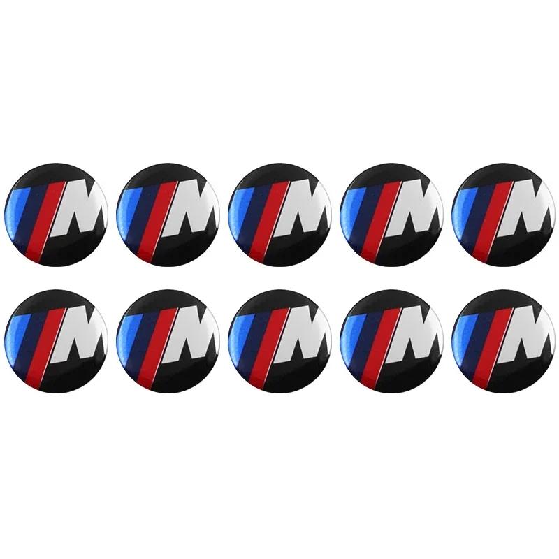 

10pcs For BMW M3 M5 M6 X1 X3 X5 E34 E39 E36 E60 E90 E46 F30 F10 F20 car remote control key shell sticker Car accessories