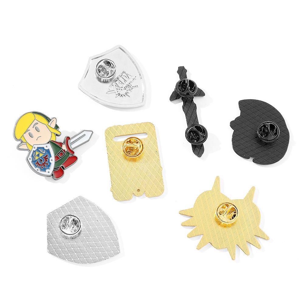 Versatile Adjustable And Legend Of Zelda Breath Of The Wild Metal Badge Pin