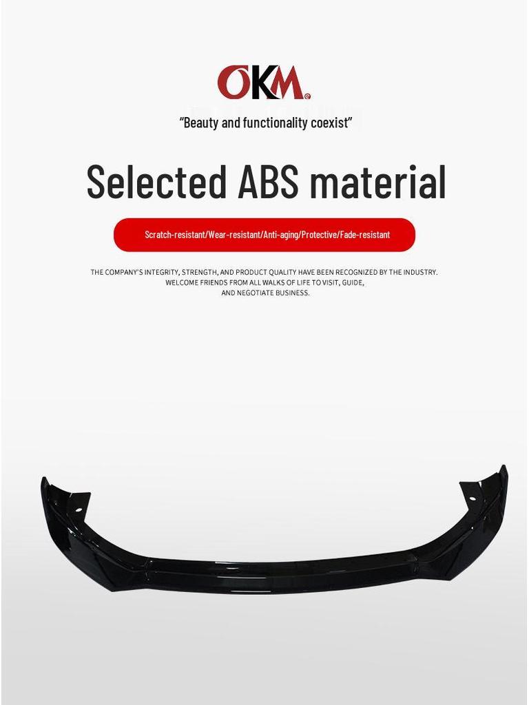 23-24 Dodge Hornet GT Front Lip Spoiler Diffuser