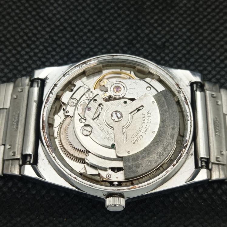 USED VINTAGE SEIKO 5 AUTO 6309A JAPAN MENS D/D BROWN WATCH 608g-a316383-2 SKU608g-a316383