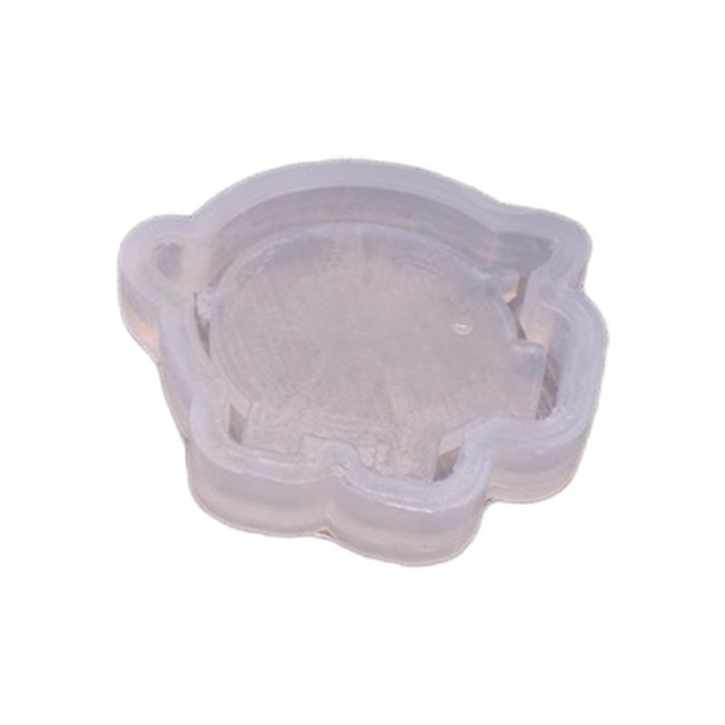 Quicksand Resin Mould Lovely Pig/Bread Resin Shaker Mould Silicone Epoxy Mold Clear Pendant Mold for DIY Handmade Craft