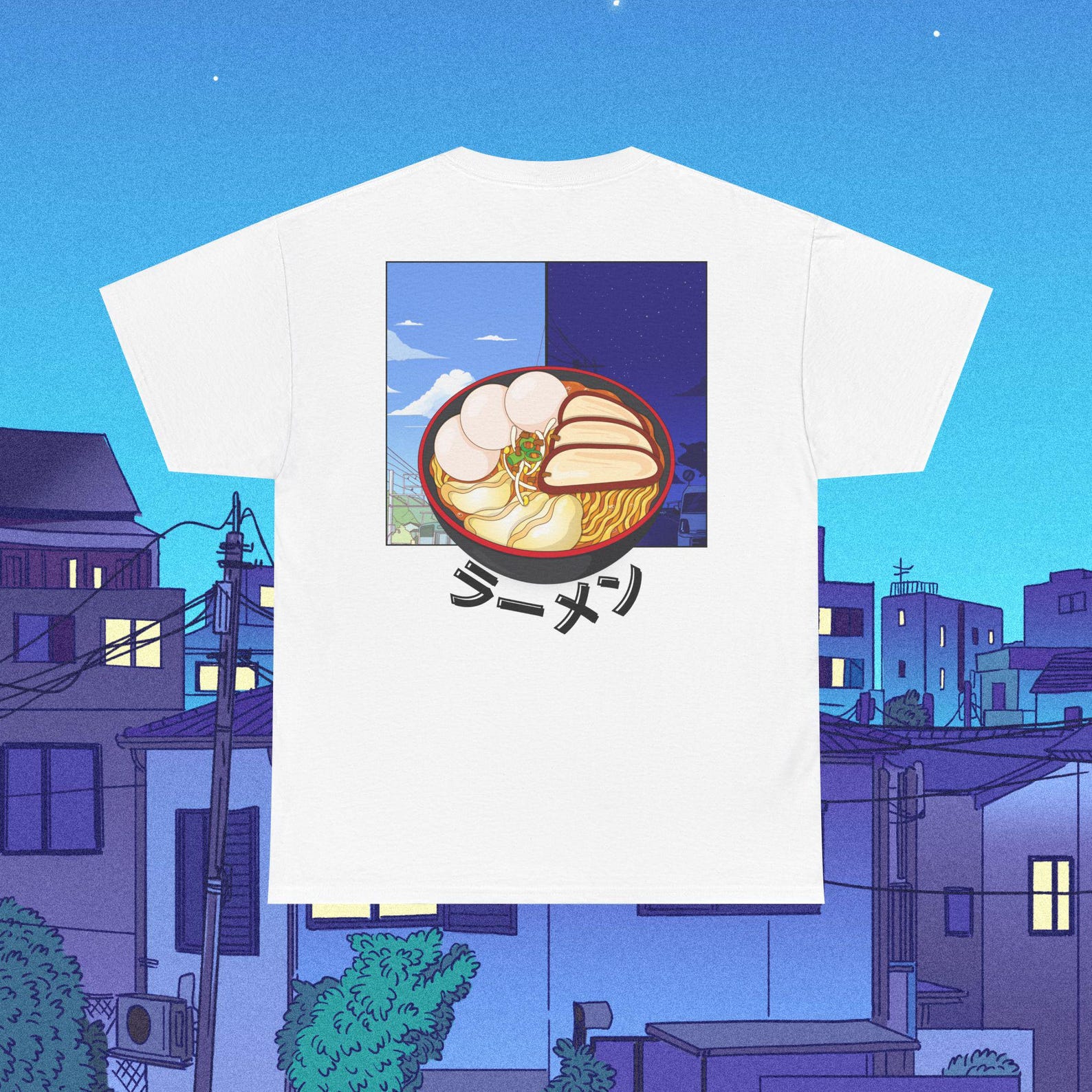Retro Ramen Anime Tee, Unisex Heavy Cotton Tshirt, Japanese Noodle Shirt, Vintage Manga Top, Asian Food Lover Gift 3XL