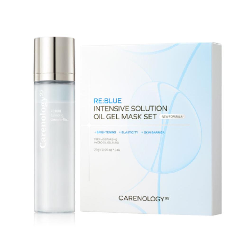 Carenology Travel Refresh Care Set (Mist 120ml + Oil Gel Mask)