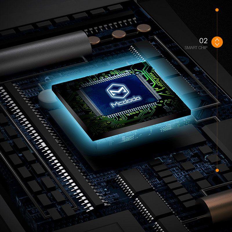 Auto Led Smart Disconnect Lightning Usb Data Charging Cable For Iphone X 7 8