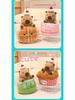 Dessert Pastry Capybara Plush Toy - Toast Bread Pillow for Kids' Birthday