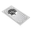 Stainless Steel Cup Washer High Pressure G1/2in Embedded Glass Rinser for Hotels Cafes Homes