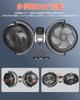 REBEAUQ 2025 Model Car Fan, For Rear Seats, Double-Headed Car Fan, Independent Control, 3